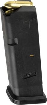 Magpul Industries MAG801BLK MAGPUL MAGAZINE PMAG 10 GL9 9MM LUGER 10RD GLOCK 17 BLACK