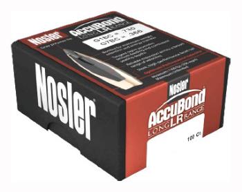 Nosler 58943 NOSLER BULLETS 6.5MM .264 129GR ACCUBOND LR 100CT