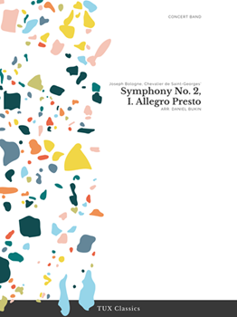 Symphony No. 2 I. Allegro Presto by Joseph Bologne Chevalier de Saint-Georges for Concert Band