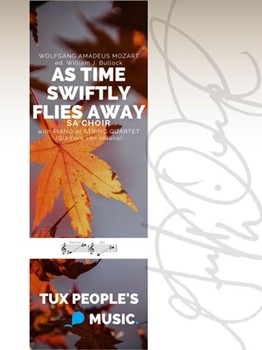 As Time Swiftly Flies Away (String Quartet Accompaniment)