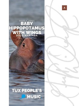 Baby Hippopotamus with Wings