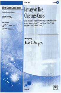Fantasy on Five Christmas Carols by - Hayes Mark - for CD