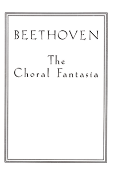 Choral Fantasia by Beethoven Ludwig van for Choir