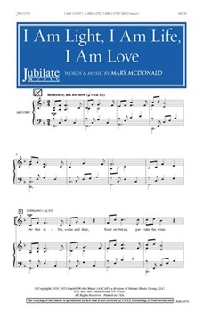 I Am Light I Am Life I Am Love by McDonald Mary for Orchestration CD-ROM