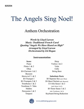 The Angels Sing Noel! Orchestration CD
