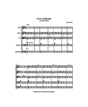 Circle of Rhythm, An African Motif